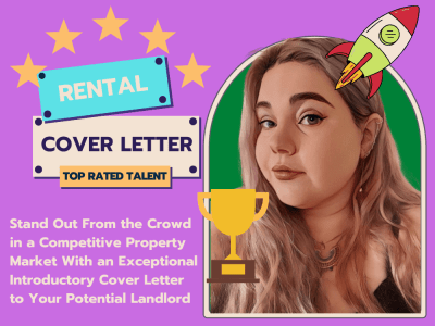 An impressive letter for real estate rental applications in 24 hours+