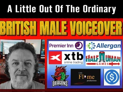 A Professional Quality Deep British Voice Over