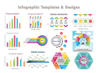A Modern Infographic /Data Visualization/ Graphs /Charts /Diagrams
