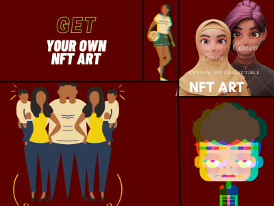 An amazing custom PFP collectible NFT art