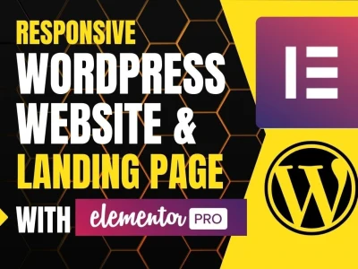 Responsive WordPress website or landing page with Elementor Pro | Upwork