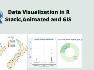 Engaging data visualizations using R and Python