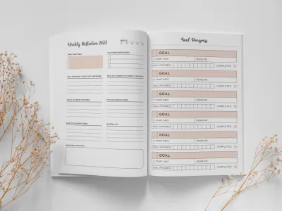 Fillable workbook worksheet journal planner and pdf documents