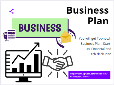 Topnotch Business Plan, Start-up, Financial and Pitch deck Plan