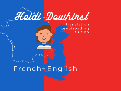 1-1 tuition and support with conversational French or English