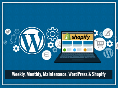Weekly | Monthly | Maintenance | WordPress & Shopify