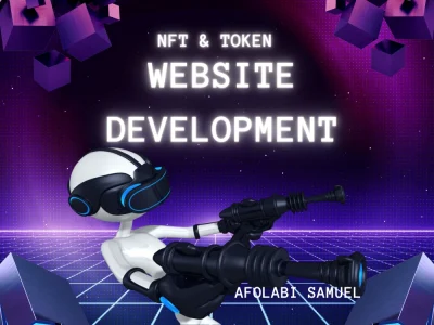 An nft website, minting website on ethereum, solana, polygon and bsc
