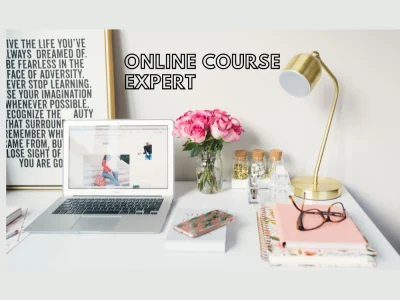 An online course content, course curriculum and academic course content