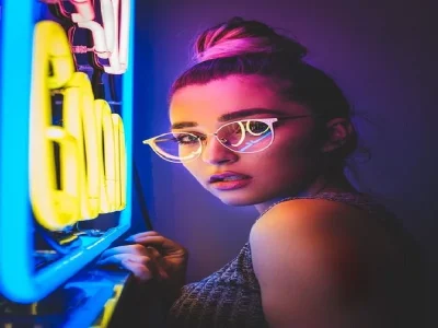 Video editing with motion graphics