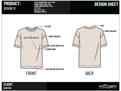 A Fashion Design and Detailed Techpacks for your Brand
