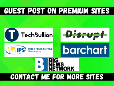 Post on Disruptmagazine, Bignewsnetwork, Ipsnews, Techbullion, Barchart