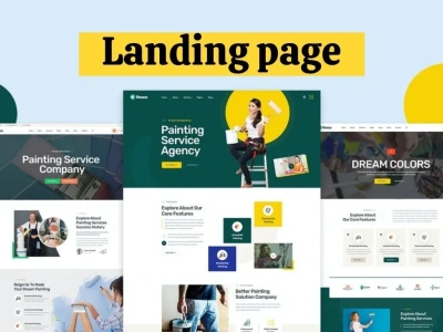 Modern and eye catching landing page | Upwork