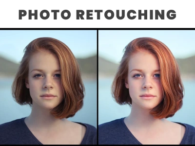 Professionally high end Retouched Portrait or Modeling Photo