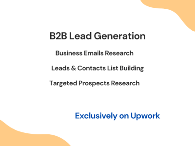 Lead Generator | Data Mining | Emails List Building | Contact List Building