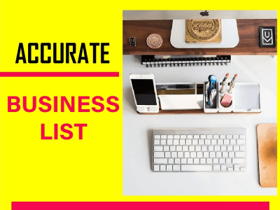 Verified Email List Building, Targeted Email List, Lead Generation