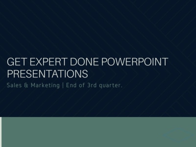 A well-structured PowerPoint presentation & PDF logos