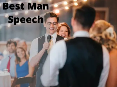 An epic wedding speech, toast or vows