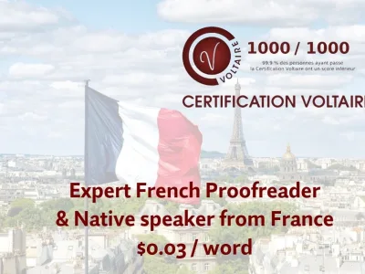 An error-free French text
