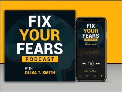Professional podcast cover art