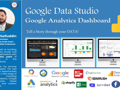Google Analytics Dashboard in Google Data Studio