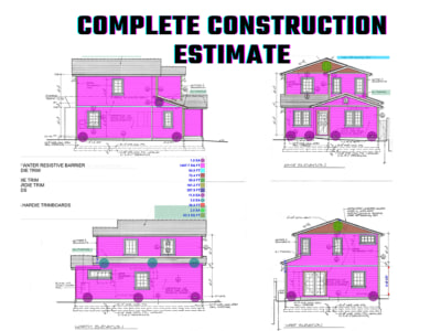 Construction takeoff, Material estimate with quick turnaround