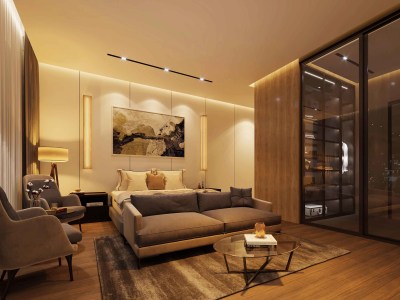 High-Quality 3D Luxury Interior Design and photorealistic Renders Room ...