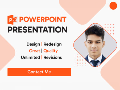 Design or redesign your powerpoint presentation | Upwork