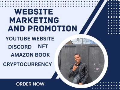 Website, Crypto, Nft, Discord, Telegram, Youtube And Opensea Promotion