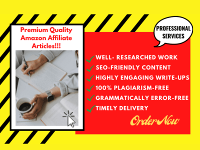 Highly Engaging Amazon Affiliate Articles or Buying Guide