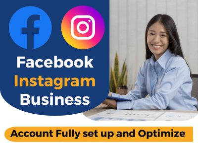 Fully set up Facebook and Instagram business pages for your business