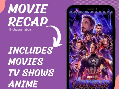 Movie tv show anime recap or summary