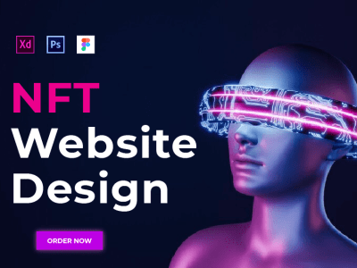 NFT Website design |  NFT landing Page design | NFT home page design