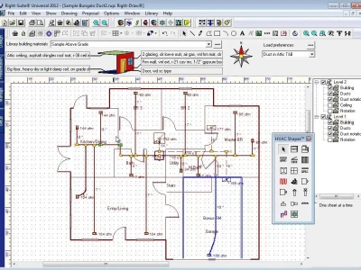 HVAC Manual J, D & S Calculation
