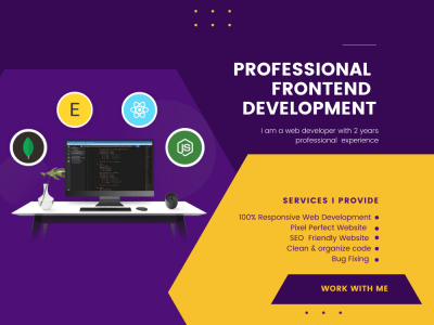 A fully responsive website with React, HTML, CSS, Node, Bootstrap, Tailwind