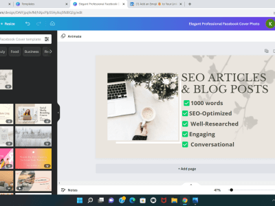 1000 word SEO Blog post or Article in 24 hours