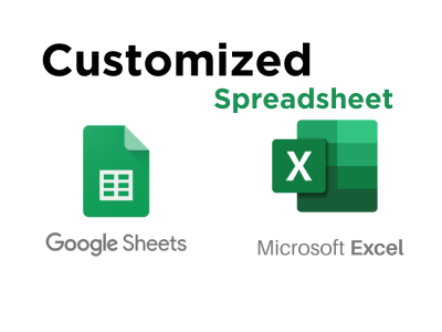 Customized Excel and Google sheets from here