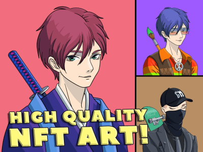 The highest quality ANIME NFT character with awesome traits.