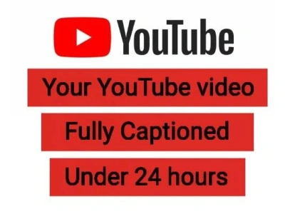 Captions/Subtitles for your YouTube video  | English & Urdu