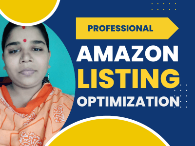 Amazon Product Listing, Amazon Listing Optimization, Amazon FBA, PPC, SEO