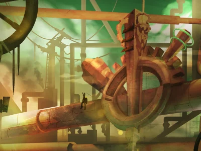 An enviromental Concept Art