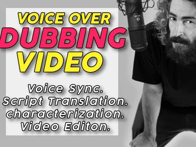 The best Voice Over-dubbing videos-Sync-Characters-commercials and more!