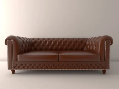 An accurate 3d model of a piece of furniture or household appliance