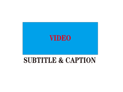 Srt or ass subtitles to videos in chinese, english, japanese