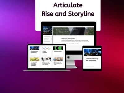 Interactive elearning with Articulate 360, Rise and Storyline | Upwork