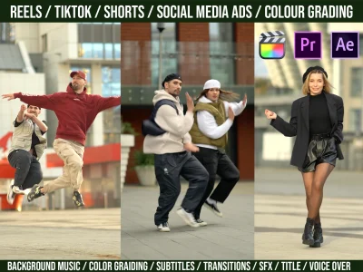Awesome dance/music video ad edited for your Instagram, TikTok, YouTube ...