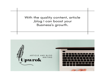A quality article on your Business or Islamic topic