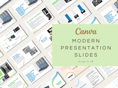 Modern Presentation Slides Made In Canva According To Your Brand