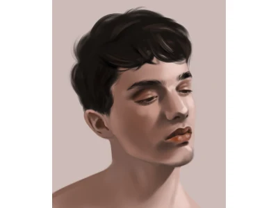 A modern digital portrait