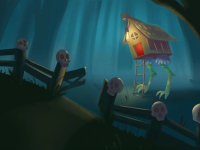 Background and character assets for your game or animated project.
