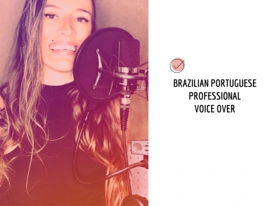 A Professional Brazilian Portuguese Voice Over
